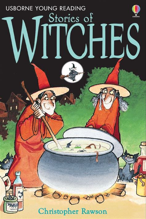 Friendly witch cartoon